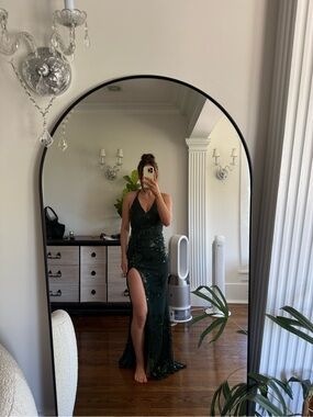 Showpo Dark Green Dress